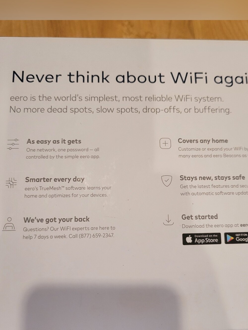 eero Pro WiFi System White Mesh Router 3-Pack 2nd Generation B010301 - Picture 12 of 15